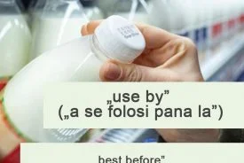 mentiunile referitoare la data inscriptionata pe un aliment