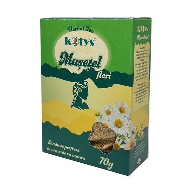 Ceai din flori de musetel 70 gr Kotys