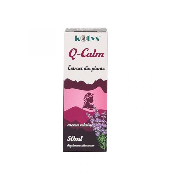 Extract din plante Q-Calm 50ml Kotys