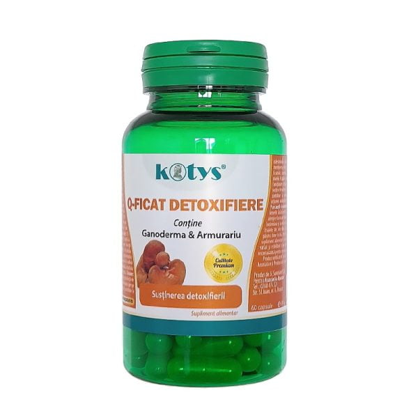 Q-Ficat detoxifiere 60 cps Kotys