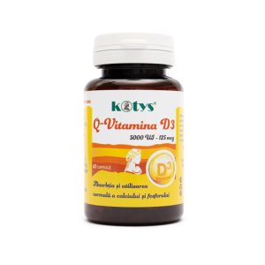 Q-Vitamina D3 5000UI, 60 cps Kotys
