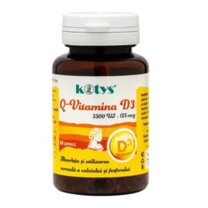 Q-Vitamina D3 5500UI, 60 cps Kotys