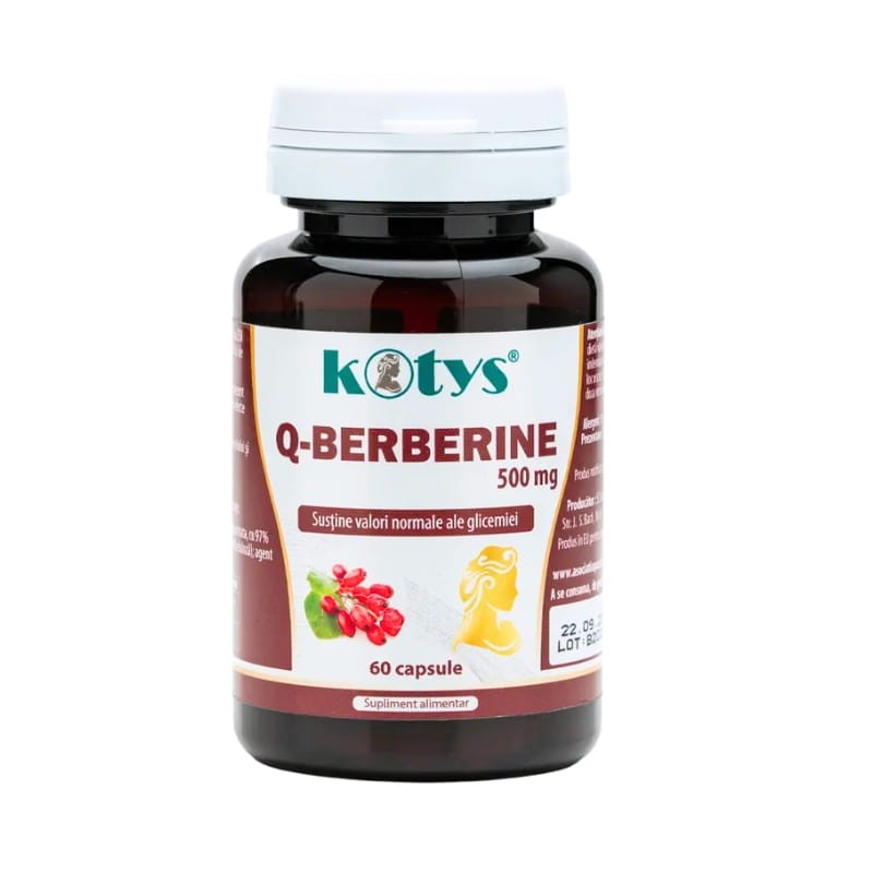 Q-Berberine 500mg 60cps Kotys