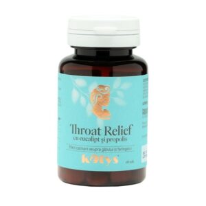 Throat Relief cu eucalipt și propolis 60cmp Kotys